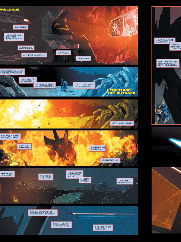Transformers Titans Return One Shot Three Page ITunes Comic Preview  (2 of 3)
